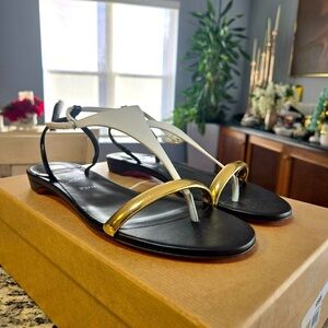 NEW Christian Louboutin Athinita Flat Sandal Size 37.5